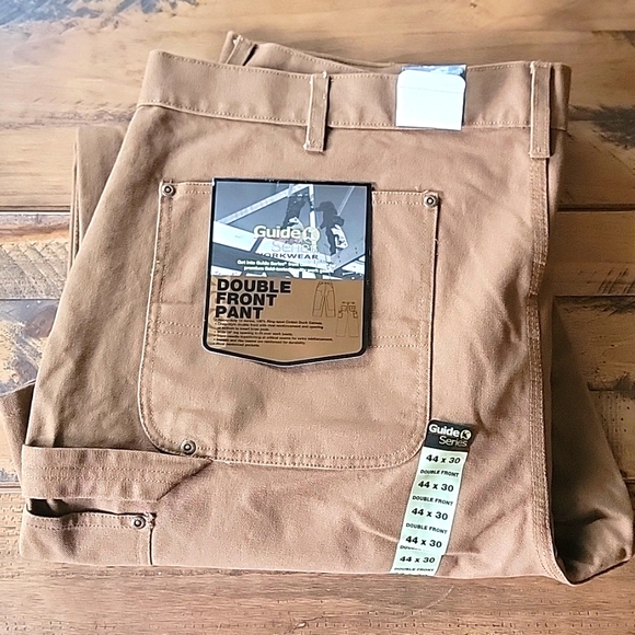 Guide Series Other - Guide Series Pants Mens 44x30 Double Knee Reinforced canvas workwear NWT